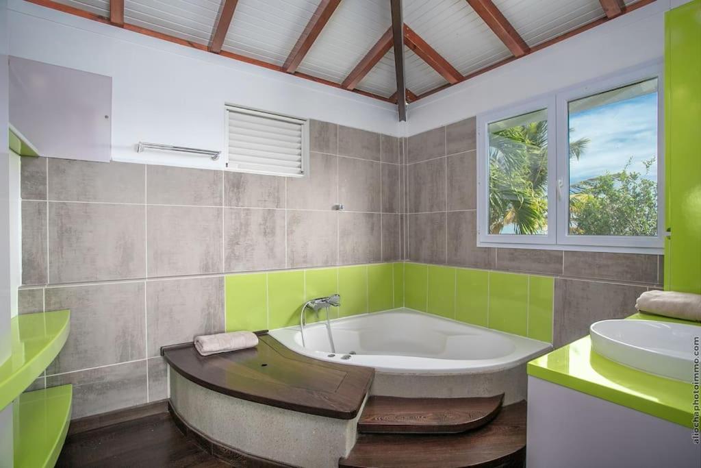 Luxueuse Villa Katleya, Vue Mer ル・ヴォクラン エクステリア 写真