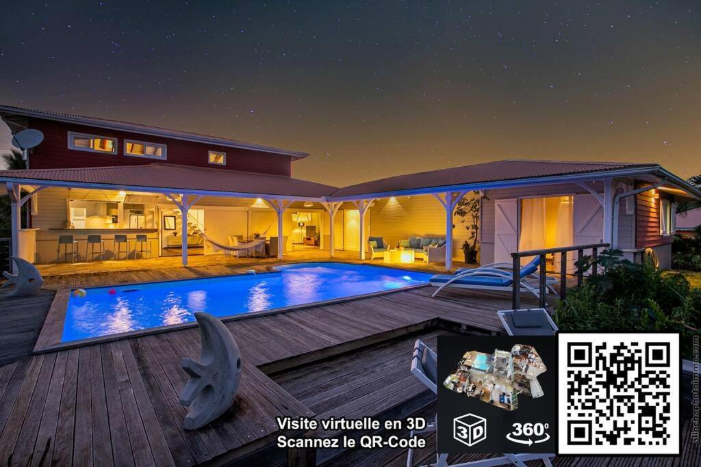 Luxueuse Villa Katleya, Vue Mer ル・ヴォクラン エクステリア 写真
